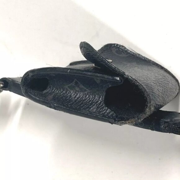 LOUIS VUITTON M80220 MonogramEclipse Lanyard Airpods Earphone case with strap - Picture 6 of 11